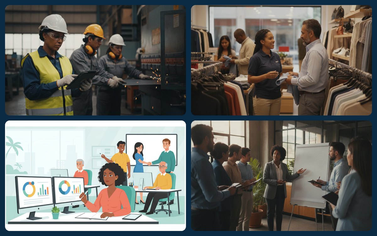 Portadas de cursos e-learning de la biblioteca