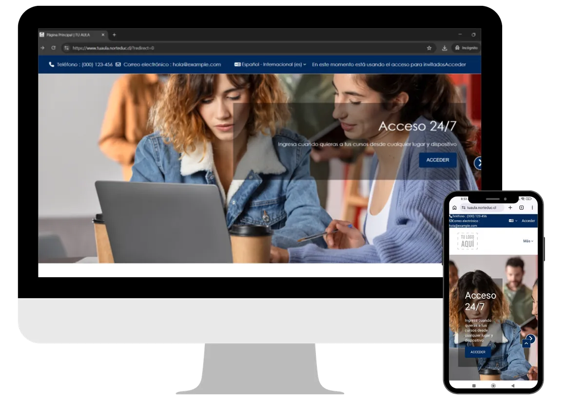 Aula Virtual Moodle llave en mano de Norteduc
