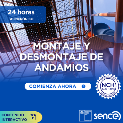 Curso montaje y desmontaje de andamios